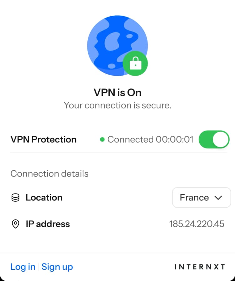 VPN Widget